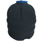 Пластиковая емкость Пласт Бак 750 л вертикальная, черная (00-00006441)