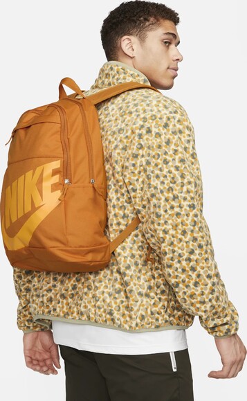 Рюкзак Nike NK ELMNTL BKPK-HBR (оранжевый) (DD0559-815) изображение 8