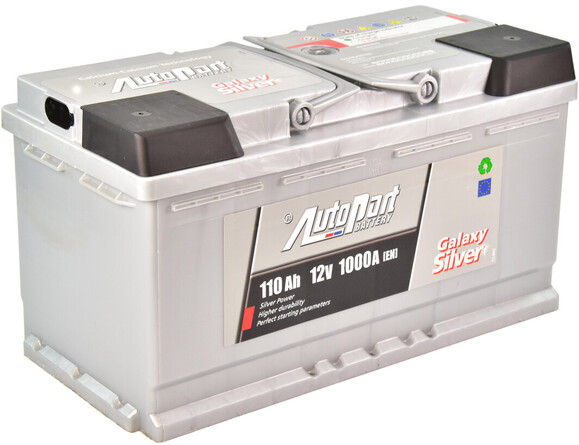 Автомобільний акумулятор AutoPart Galaxy Silver 12В, 110 Аг (ARL110-GA0)