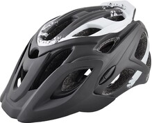 Велосипедный шлем Grey's, М, черно-белый, матовый (GR21143)