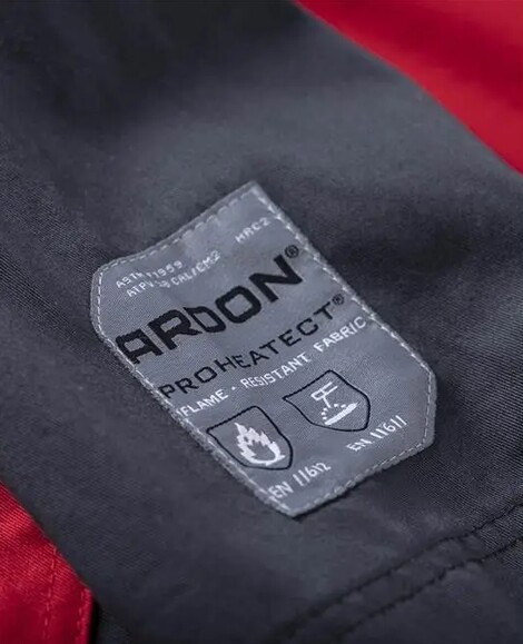Куртка сварщика ARDON PROHEATECT, красно-серая, 50 размер (75961) изображение 4