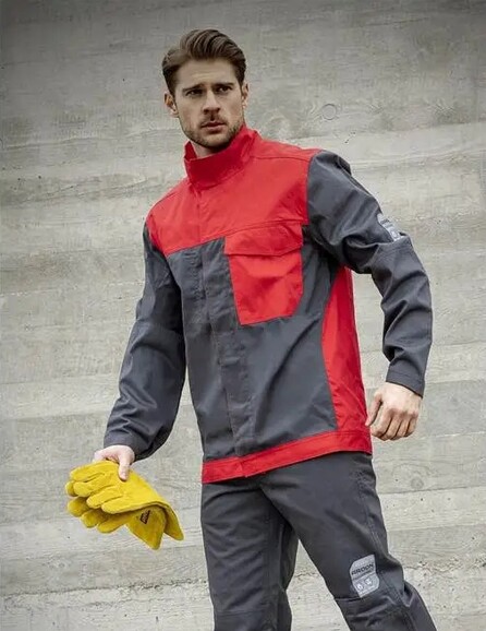 Куртка сварщика ARDON PROHEATECT, красно-серая, 50 размер (75961) изображение 3