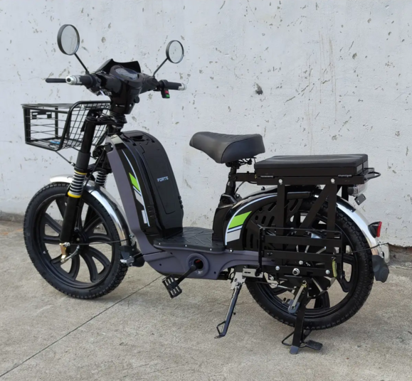Велоскутер акумуляторний Forte EM 219 чорний (138756) фото 4