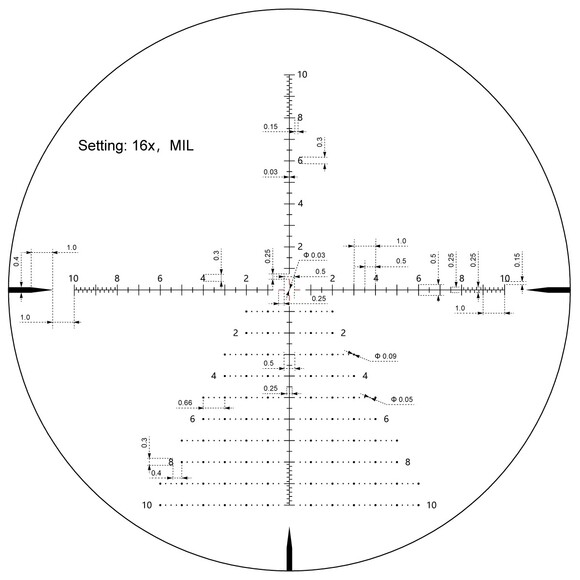 Прицел оптический Vector Optics Taurus 4-32x56, illum. SFP ED, 34 мм (SCOL-56) изображение 13