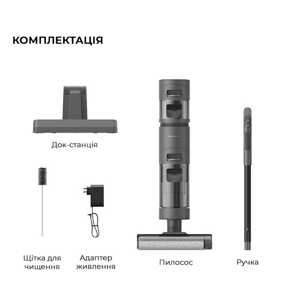 Пилосос Dreame Wet and Dry Vacuum H11 Core (HHR21A) фото 4