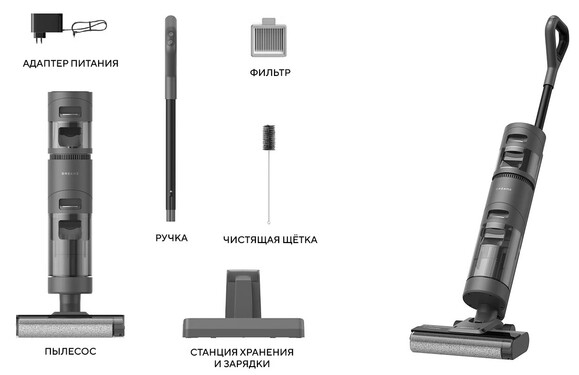 Пилосос Dreame Wet and Dry Vacuum H11 Core (HHR21A) фото 3