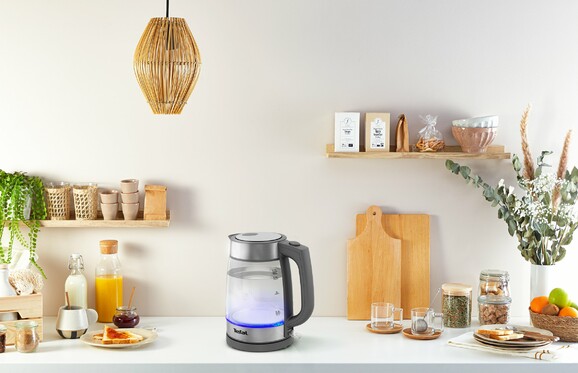 Электрочайник Tefal Glass Kettle KI740B30 изображение 10