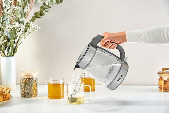 Электрочайник Tefal Glass Kettle KI740B30 изображение 9