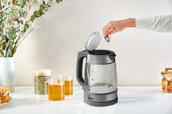 Электрочайник Tefal Glass Kettle KI740B30 изображение 8