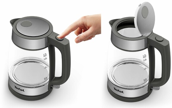 Электрочайник Tefal Glass Kettle KI740B30 изображение 4