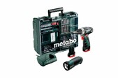 Аккумуляторный шуруповерт Metabo PowerMaxx BS Basic Set (600080940)