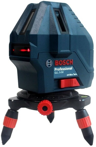 Лазерний нівелір Bosch GLL 3-15 + міні штатив (0601063M00) фото 2