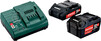 Набор аккумуляторов и ЗУ Metabo SET 1xLi-Ion 2,0Ah 1xLi-Ion 4,0Ah 18В (685162000)