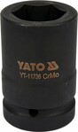 Головка торцевая ударная Yato Cr-Mo 33х80 мм, 6-гранная (YT-11736)