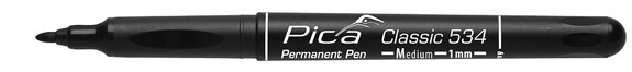 Маркер перманентний PICA Classic чорний з підвісом (534/46/SB) фото 2