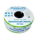 Эмитерная капельная лента PRESTO-PS 3D-20-1000 3D Tube 0,18 (2,7л/ч) (20см) 1000м