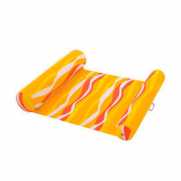 Пляжный надувной матрас-гамак для плавания Intex Оранжевый 137x99см (58834-2)