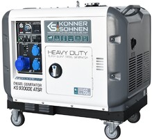 Дизельный генератор Konner&Sohnen KS 9300DE ATSR Super S