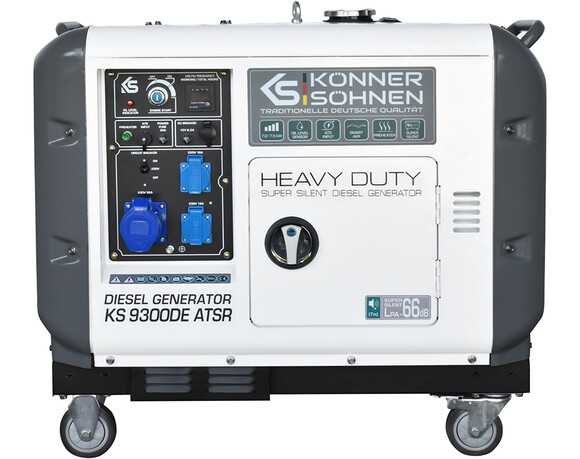 Дизельний генератор Konner&Sohnen KS 9300DE ATSR Super S фото 2