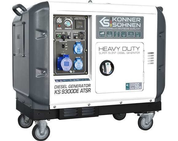 Дизельний генератор Konner&Sohnen KS 9300DE ATSR Super S фото 3