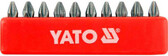 Набор бит 10 шт. Yato (YT-0475)