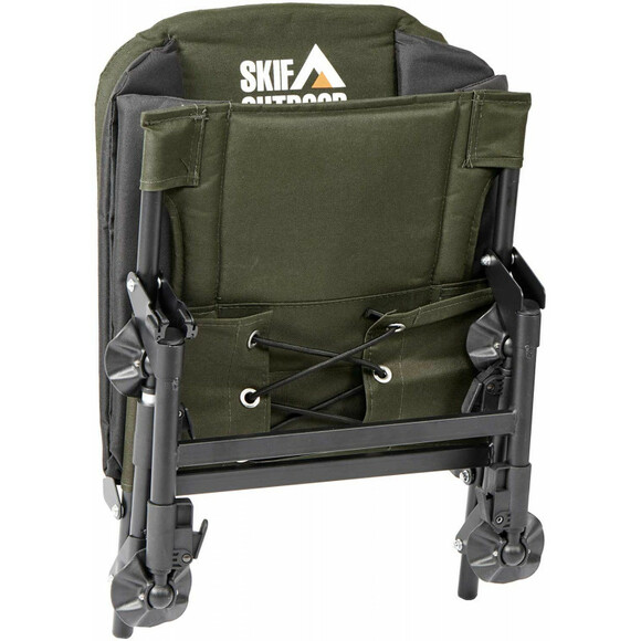 Крісло розкладне Skif Outdoor Comfy S Dark Green/Black (4200.03.74) фото 4