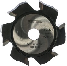 Фреза дискова V-подібна Festool HW 118х18 мм, 135 град. (491471)