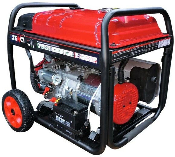 Бензиновый генератор Senci SC9000E (34470) изображение 2