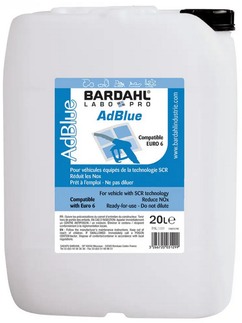 

Рідина BARDAHL AdBlue, 20 л (54169)