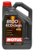 Моторное масло Motul 8100 Eco-clean, 5W30 5 л (101545)