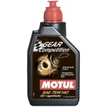 Трансмиссионное масло MOTUL Gear Competition 75W140 1 л (105779)