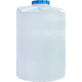 Пластиковая емкость Пласт Бак 1000 л вертикальная, белая (00-00001304)