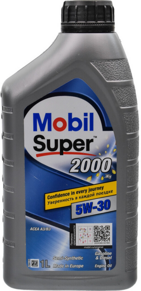 Моторна олива MOBIL Super 2000 X1 5W-30, 1 л (MOBIL5010)