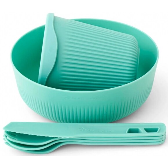 Набір посуду Sea to Summit Passage Dinnerware Set (aqua sea) (STS ACK037051-120215) фото 2