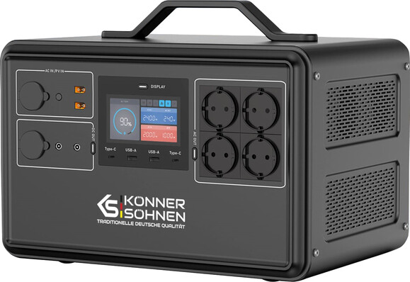 Електростанція портативна Konner&Sohnen KS 2400PS  фото 3