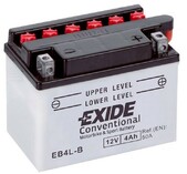 Акумулятор EXIDE EB4L-B, 4Ah/50A