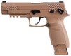 Пистолет пневматический Sig Sauer Air P320 M17 Coyote Tan кал. 4.5 мм (1625.01.52)