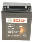 Мото аккумулятор Bosch, 12Ah/125A (0 986 FA1 120)