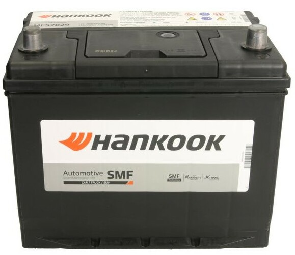 Автомобильный аккумулятор Hankook MF57029 12 В (70 Аh, 540 А, R+) изображение 2