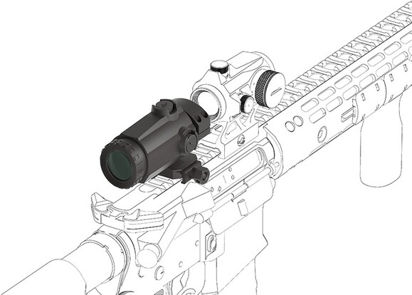 Оптичний збільшувач Vector Optics Maverick-III 3x22 MIL (SCMF-31) фото 9