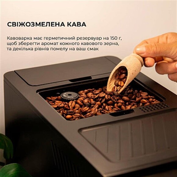 Кавомашина Cecotec Cremmaet Compactccino (black-silver) (CCTC-01800) фото 9