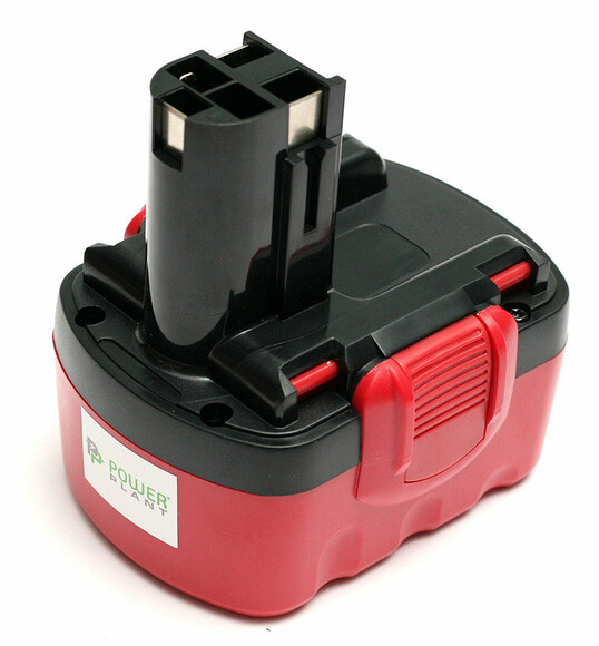 Акумулятор PowerPlant для шурупокрутів та електроінструментів BOSCH GD-BOS-14.4 (A), 14.4 V, 2 Ah, NICD (DV00PT0031) фото 2