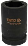 Головка торцева ударна Yato Cr-Mo 34х80 мм, 6-гранна (YT-11737)