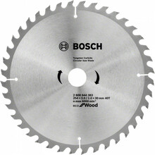 Пильний диск Bosch ECO WO 254x30 40 зуб. (2608644383)