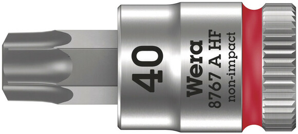 Викруткова головка Wera Zyklop 8767 A HF TORX, 1/4 ", TX 30x28,0 мм (05003369001)