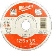 Круг отрезной по металлу Milwaukee SCS 41/125x1,5 мм 4932451479