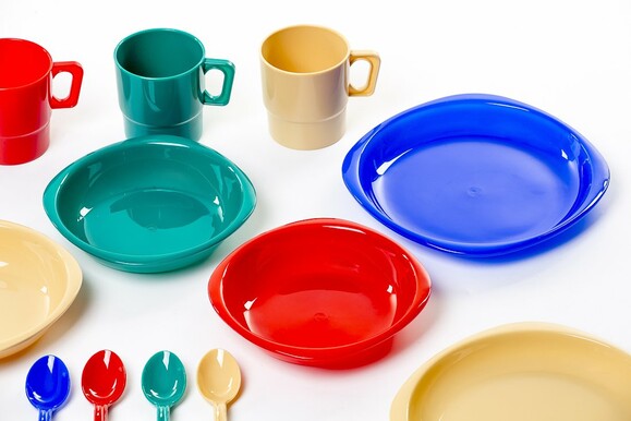 Набор посуды пластиковой Tramp 4 персоны (TRC-053) изображение 2