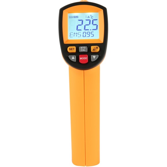 Безконтактний інфрачервоний термометр (пірометр) Benetech -30-1150°C (GM1150)