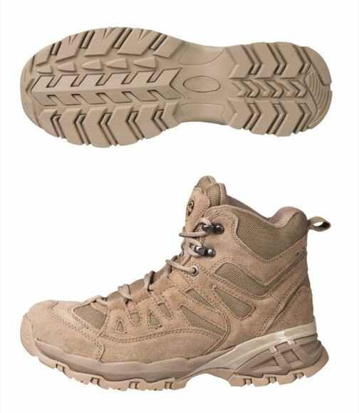 Ботинки тактические Mil-Tec Squad Boots Coyote EU45 (12824005-012) изображение 2
