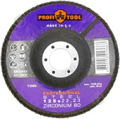 Пелюстковий шліфувальний круг Profitool Professional 125x22.23мм Zirconium 80 (76013)